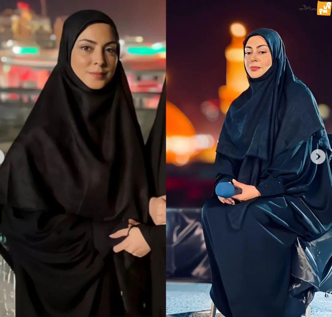 نیلوفر شهیدی 180 درجه در کربلا تغییر کرد/عمره با بازیگر معروف آشنا شوید! + عکس نیلوفر شهیدی 180 درجه در کربلا تغییر کرد/عمره با بازیگر معروف آشنا شوید! + عکس