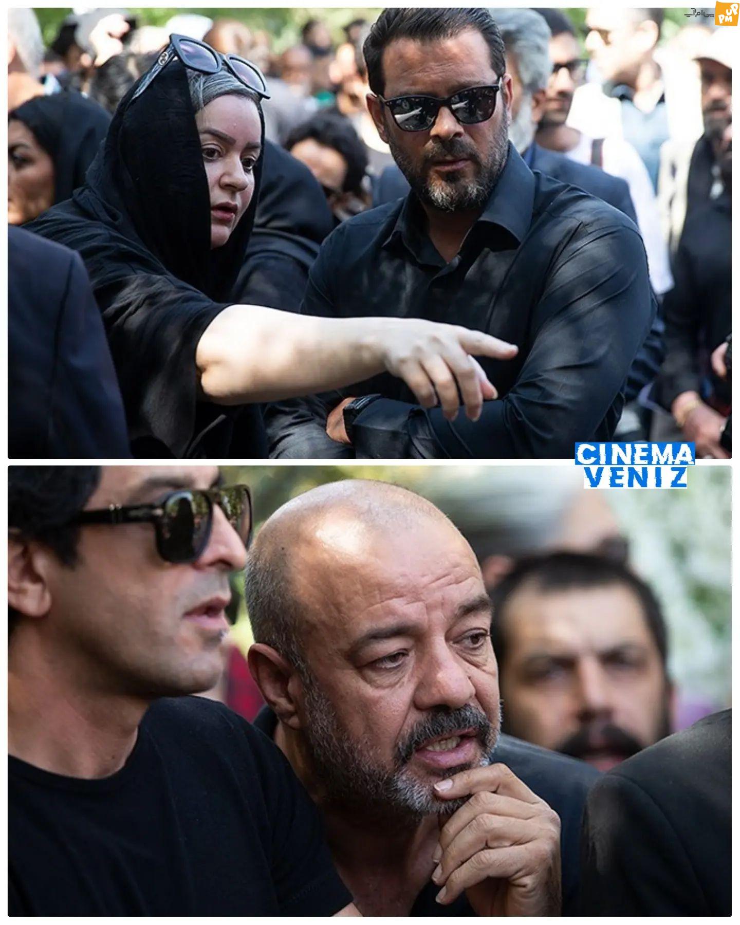 لبخند ابدی بر لبان بازیگر خنده بازار نشست!/عکس های مراسم تشییع آرش میراحمدی منتشر شد!/عکس 1 آرش میراحمدی