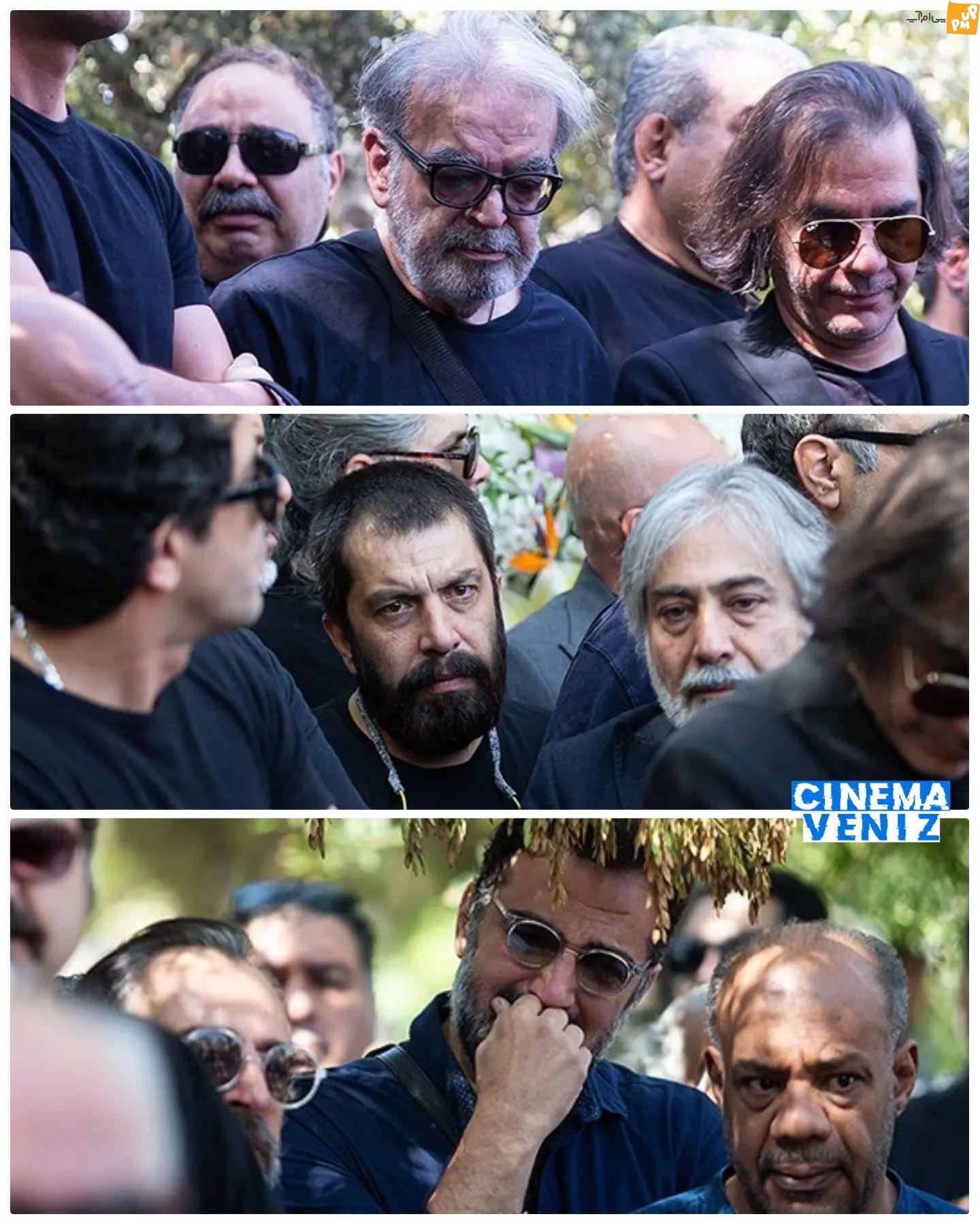 لبخند ابدی بر لبان بازیگر خنده بازار نشست!/عکس های مراسم تشییع آرش میراحمدی منتشر شد!/عکس 2 آرش میراحمدی