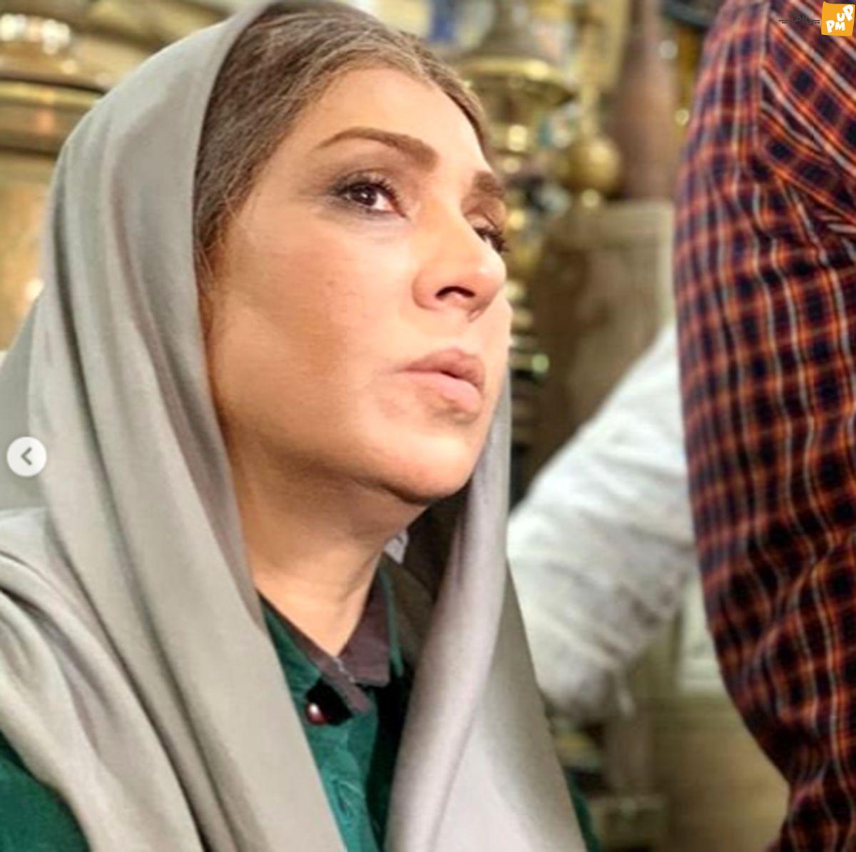 شاید باور نکنید اما این مرد شوهر آمریکایی نسرین مقانلو اشت!/عکس 3 نسرین مقانلو