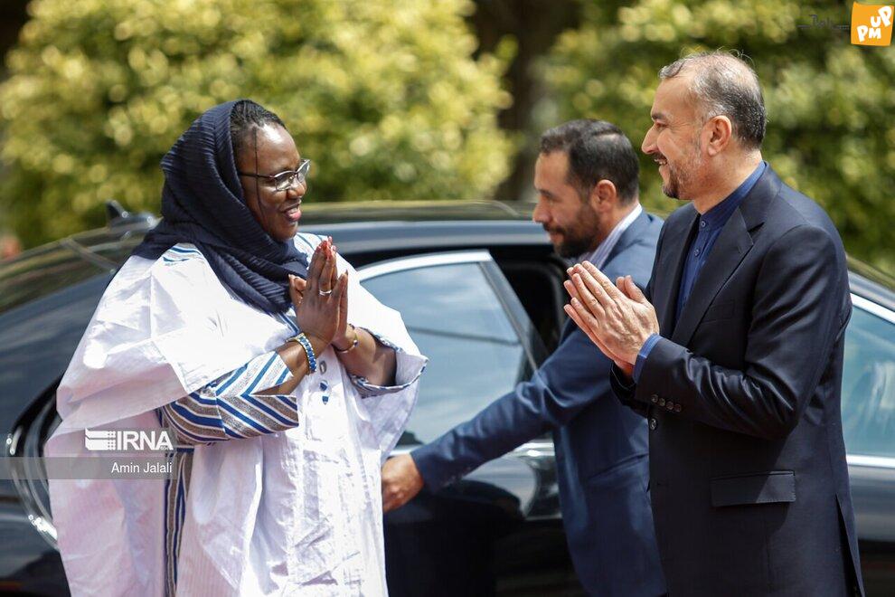 وزیر امور خارجه بورکینافاسو به تهران سفر کرد!/عکس 13 وزیر امور خارجه بورکینافاسو به تهران سفر کرد!/عکس