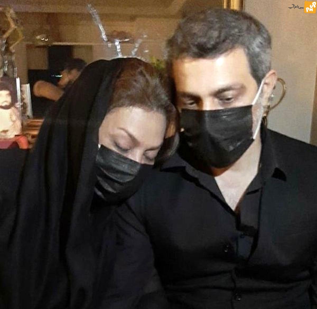 شاید باور نکنید اما این مرد شوهر آمریکایی نسرین مقانلو اشت!/عکس 1 نسرین مقانلو