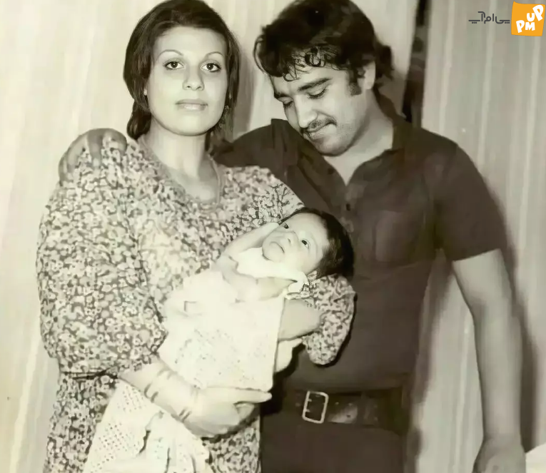 عکس زیرخاکی از "گوهر خیراندیش" و همسر مرحومش، همراه با فرزند تازه به دنیا آمدهشان!/ عکس 2 سنگ معدن بشردوستی