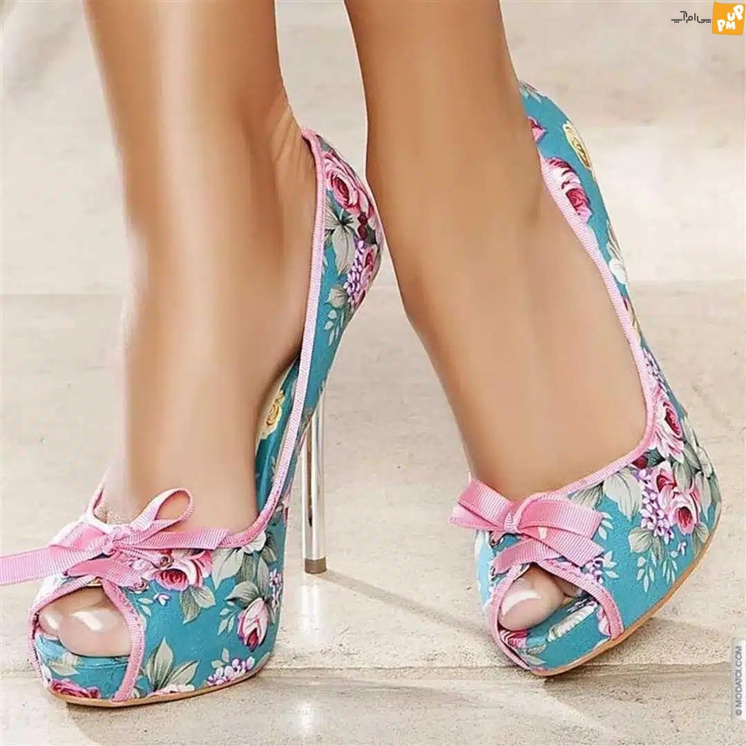 با این کفش های گلدار استایلی زیبا را به نمایش بگذارید