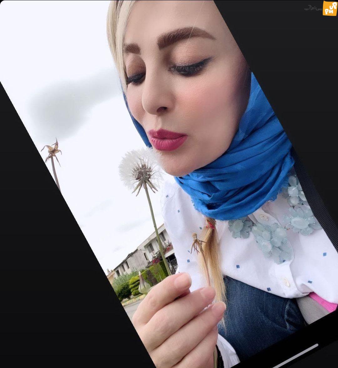 عکسی متفاوت از مجری سابق تلویزیون 
