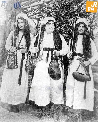 عکس دیده نشده تیپ جالب دختر تحصیلکرده ناصرالدین شاه قاجار