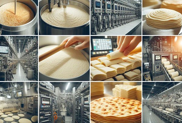 دستگاه تولید نان لواش صنعتی مدل 1403