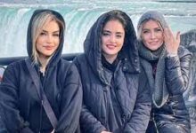 عکس/ سفر خواهر پژمان جمشیدی به کانادا با دو بازیگر زن معروف