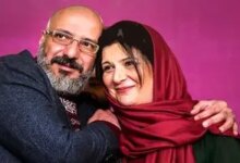 (ویدئو) بوسه امیر کافری بر پیشانی همسرش در سریال ایرانی
