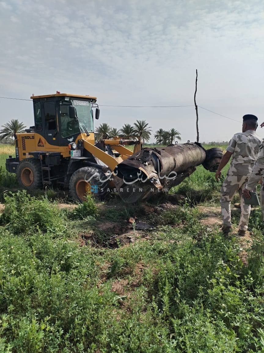 بقایای موشک اسرائیلی در عراق پیدا شد (+عکس)
