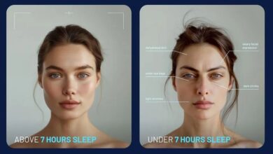 اگر 7 ساعت در شبانه روز نخوابید چه اتفاقی برای صورت شما می افتد؟ (+عکس)